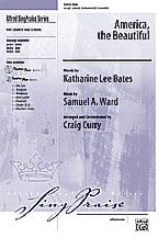 America, The Beautiful SSA choral sheet music cover Thumbnail